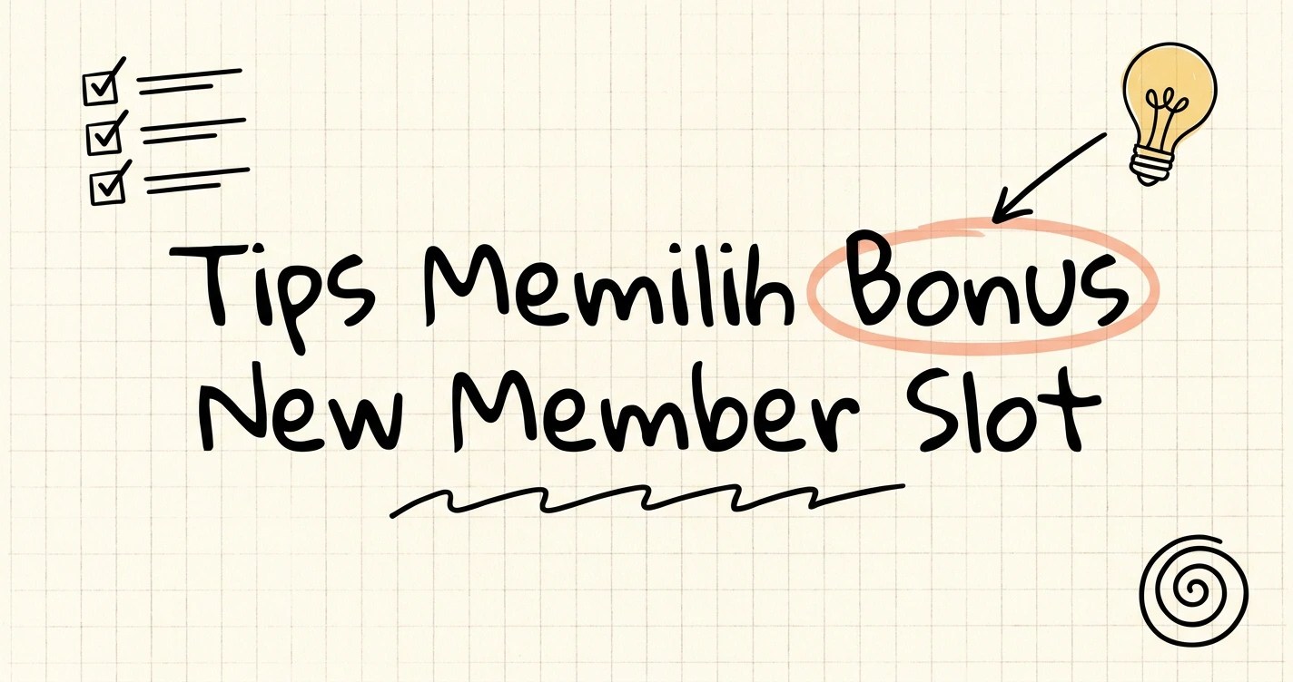 Tips Memilih Bonus New Member Slot yang Menguntungkan