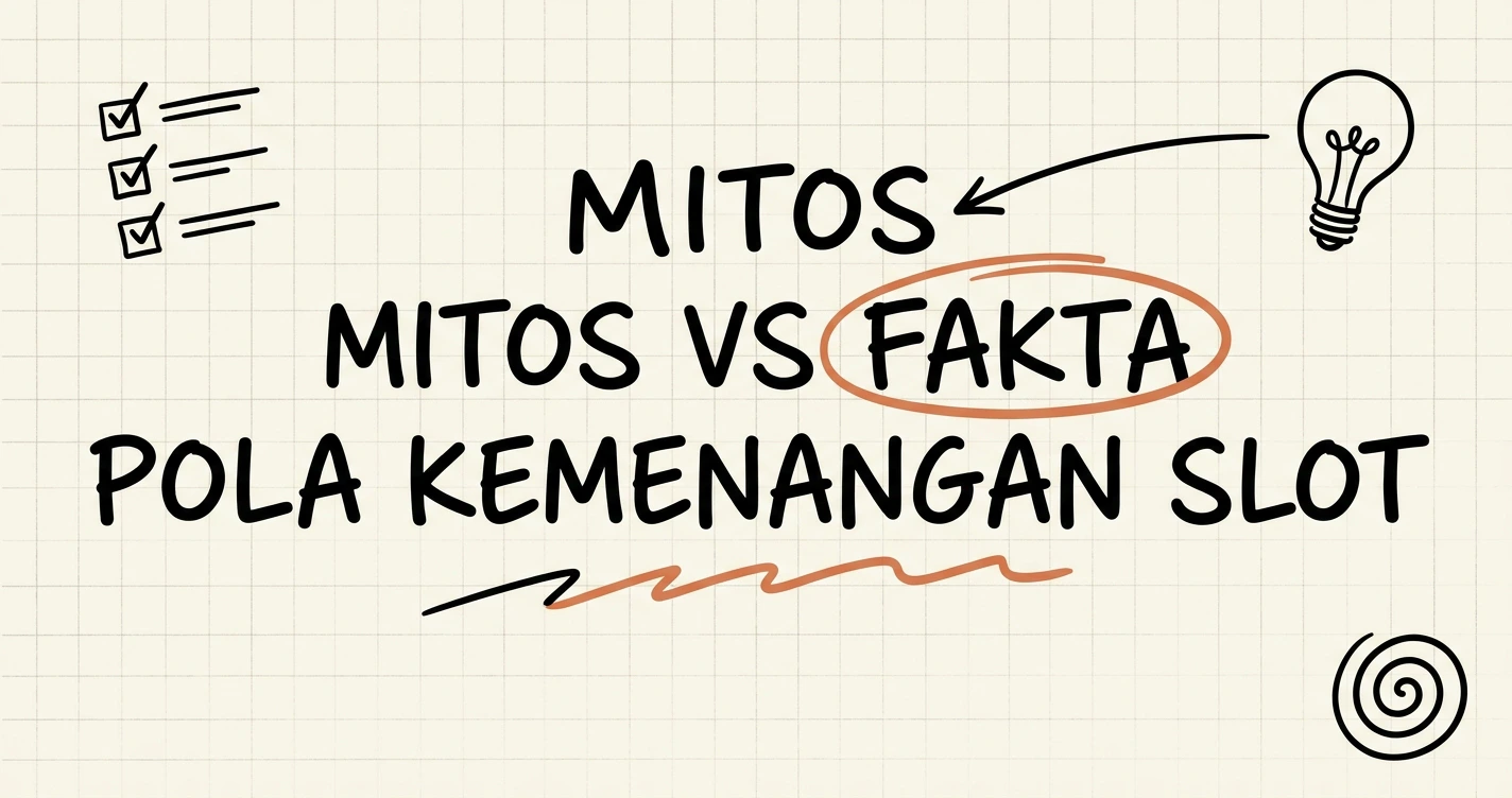 Mitos vs Fakta Seputar Pola Kemenangan Slot